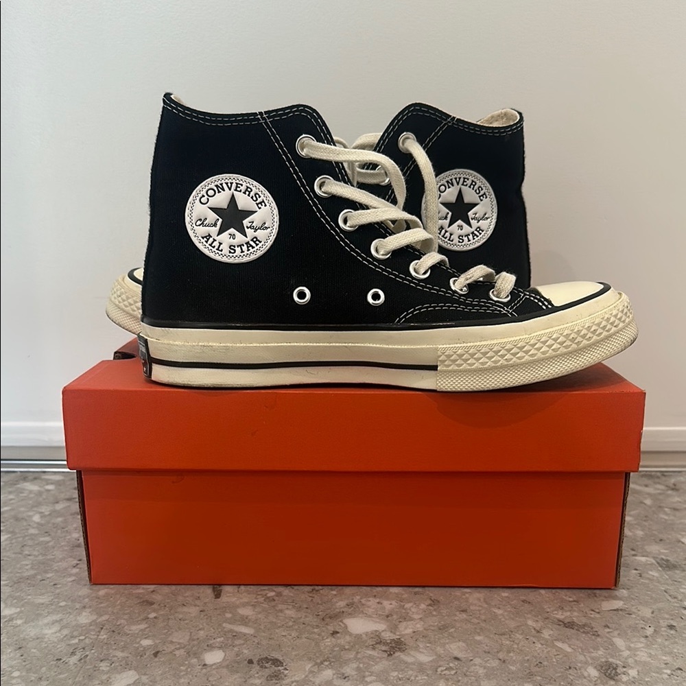 Converse Chuck 70 Black High-Top Sneakers